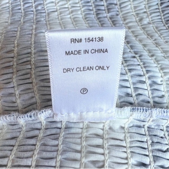 STAUD Crop top Doric smocked off the shoulder stretch size M NWT - Picture 12 of 15